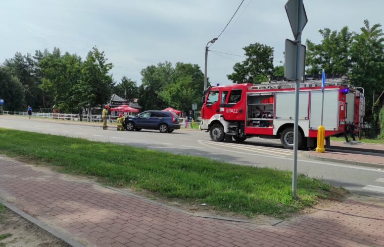 Pilne! Wypadek na ulicy Wyszkowskiej