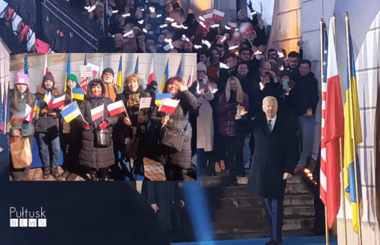 Pułtuski akcent podczas wizyty prezydenta USA Joe Bidena w Polsce