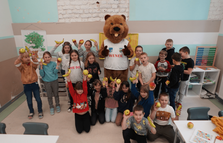 Wenek promuje zdrowy styl życia w pułtuskich szkołach!