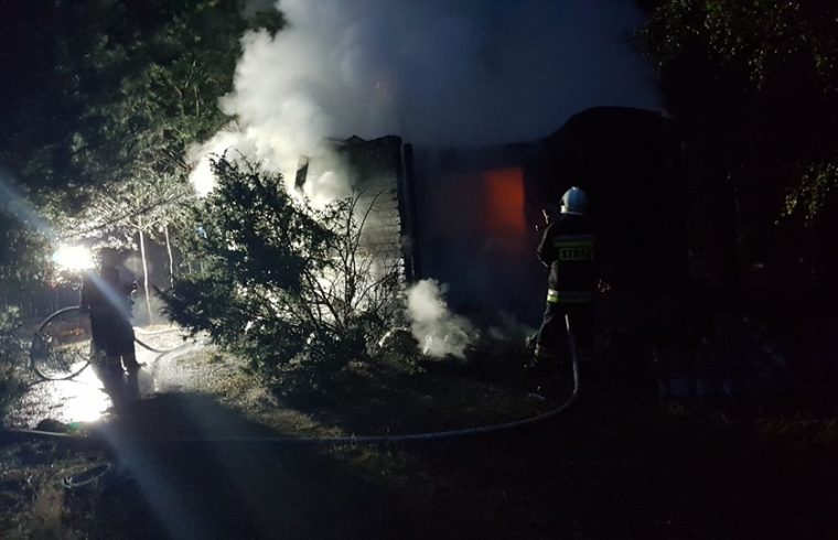 Tragedia w Zambskach Starych. Dwie osoby zginęły w pożarze.