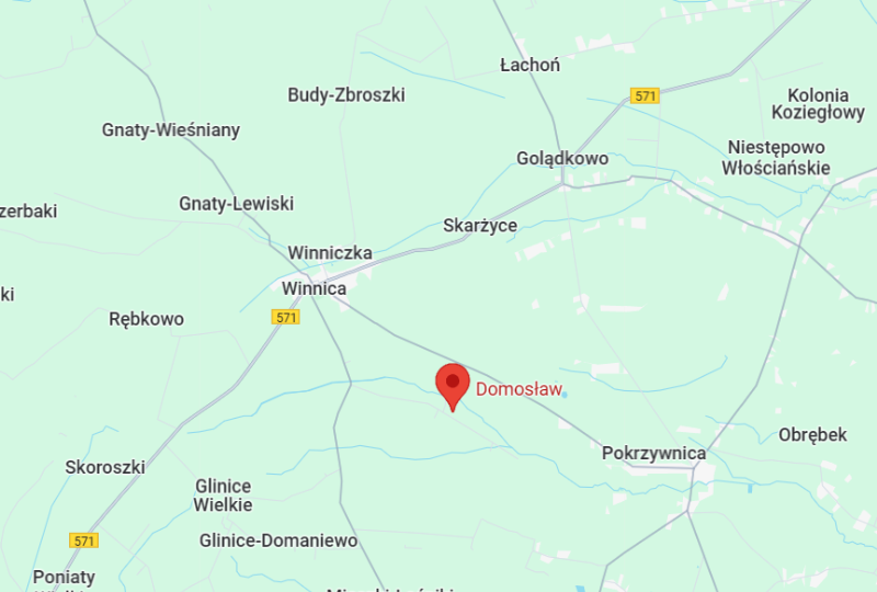 II przetarg ustny nieograniczony na sprzedaż działek położonych w miejscowości Domosław gm. Winnica