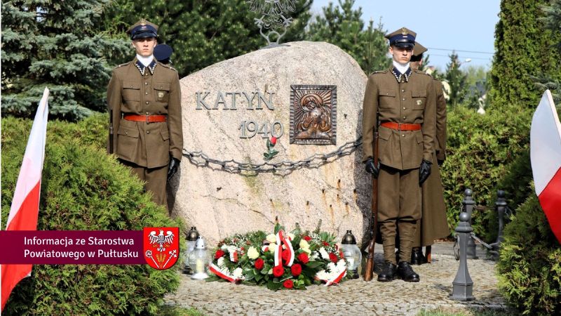 Uroczystość upamiętniająca Zbrodnię Katyńską i Katastrofę Smoleńską