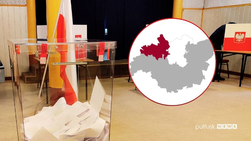 Jaka frekwencja w II turze wyborów samorządowych w gminach: Pułtusk i Gzy
