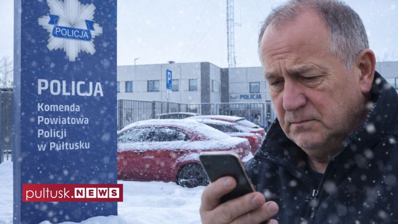 Oszustwo „na pracownika banku” w powiecie pułtuskim. Mężczyzna stracił 14 500 zł