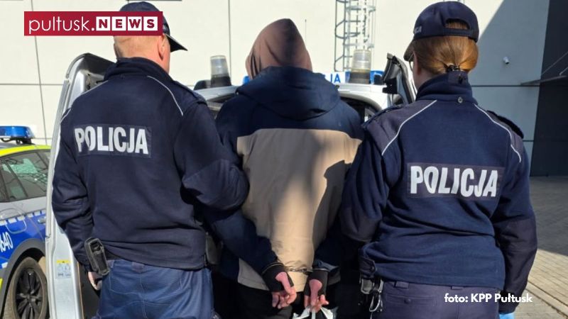 6 poszukiwanych w rękach pułtuskich policjantów