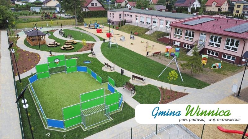 Budowa nowoczesnego kompleksu sportowo rekreacyjnego zakończona w Gminie Winnica