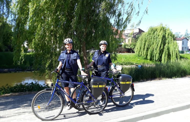 Urocze, rowerowe patrole Straży Miejskiej