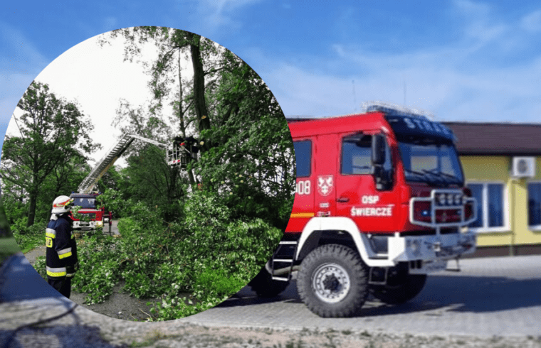 Kronika KPPSP Pułtusk: pożary, nieszczelne instalacje, wypadki i usuwanie skutków burzy