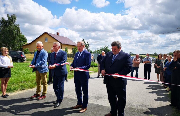 Uroczyste otwarcie drogi gminnej Sulnikowo – Nowe Skaszewo