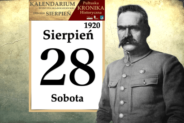 28 sierpnia 1920 "13 pułk piechoty w Pułtusku"